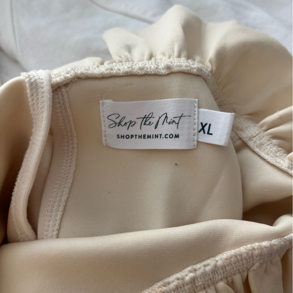 Shop The Mint Women's Cream Top